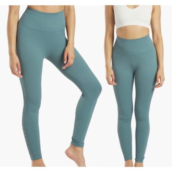 Spiritual Gangster Self Love Ribbed High Rise Leggings - Picture 1 of 6